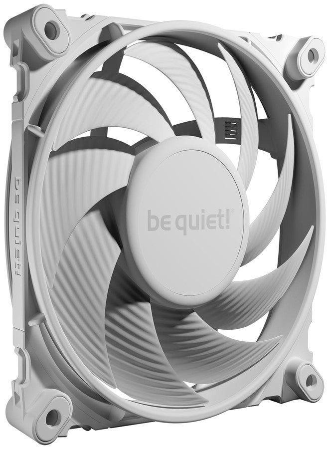 بي كوايت! مروحة تبريد be quiet! Silent Wings 4 | 120 مم PWM | 1600 دورة في الدقيقة | أبيض | BL114 - Image 1